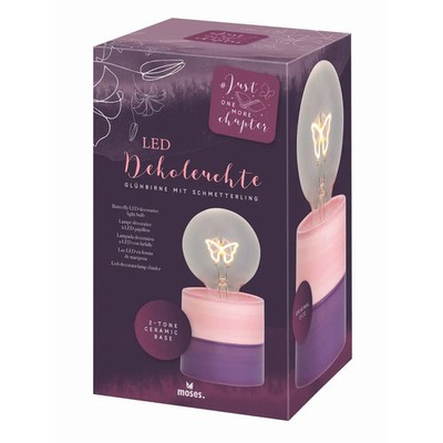 Just One More Chapter LED-Dekoleuchte Butterfly