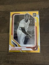 2026 Donruss Satchel Paige Gold Prizm #73 /10 SSP HOF St. Louis Cardinals