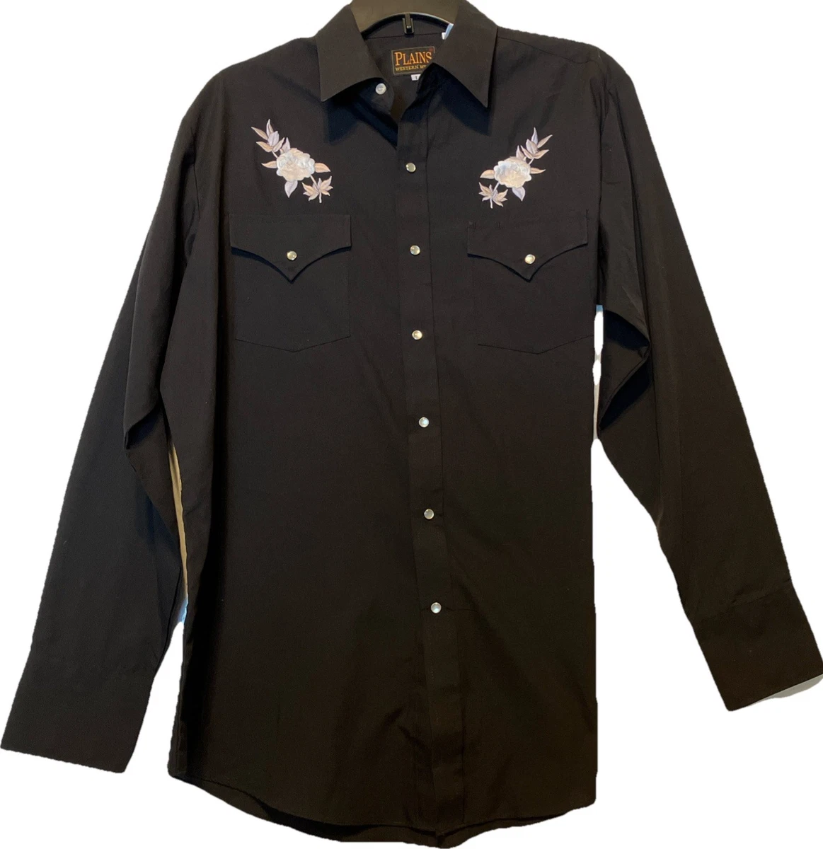 Western Black Shirts for Men for sale | eBay