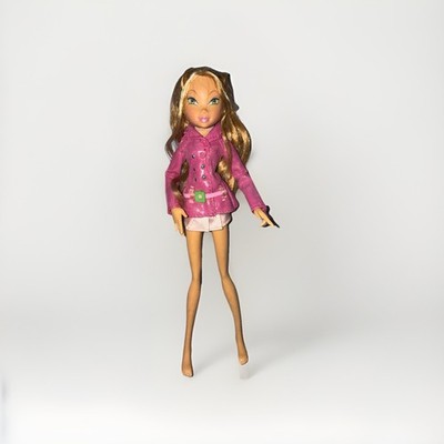 Mattel Winx Club Umbrella Flora Doll Incomplete See Photo And Description