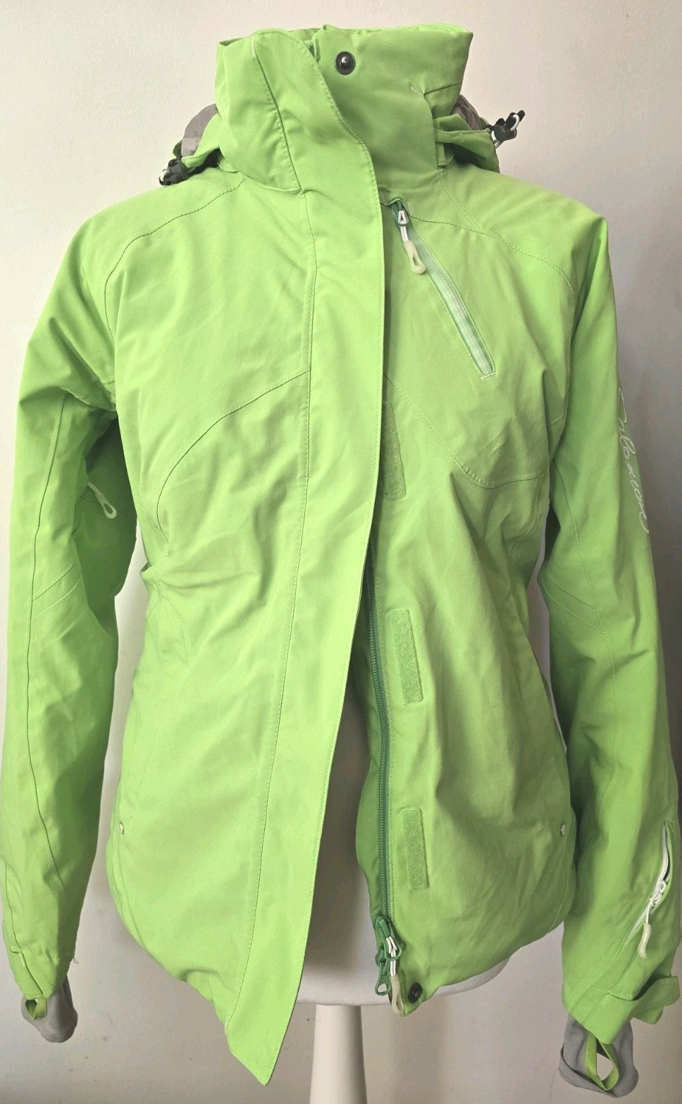 Giacca da sci SALOMON donna S verde brillante