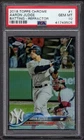 2018 Aaron Judge Topps Chrome Baseball Card #1 Batting-Refractor Graded PSA 10