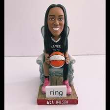 A'ja Wilson Spinning Ball Figurine Las Vegas Aces WNBA Promo SGA 8/19/25