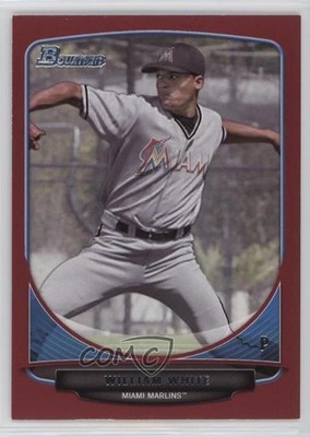 2013 Bowman Draft Draft Picks Red 5/5 Will White William White #BDPP95 v7j