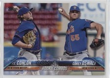 2018 Topps Update Rookie Combos PJ Conlon Corey Oswalt #US13 14x1