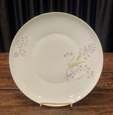 Fine Bohemia China “Eden”Spring Flowers Czechoslovakia 10 1/4” Dinner Plate