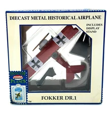 POSTAGE STAMP MODEL POWER DIECAST PLANE(S) WITH STAND 1/100 SERIES