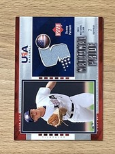 2003 Upper Deck Baseball Card National Pride Danny Putnam USA19 Jersey NM/M