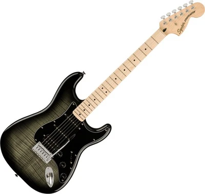 Fender Squier Affinity Strat FMT HSS MN BBST E-Gitarre HSS mit Flame Maple Top - Bild 1 von 4