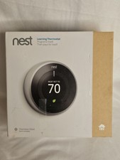Google Nest 3rd Gen Smart Learning Thermostat...