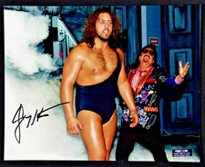JIMMY HART SIGNED 8X10 PHOTO - (Prime Time) WWE pictured w/Big Show