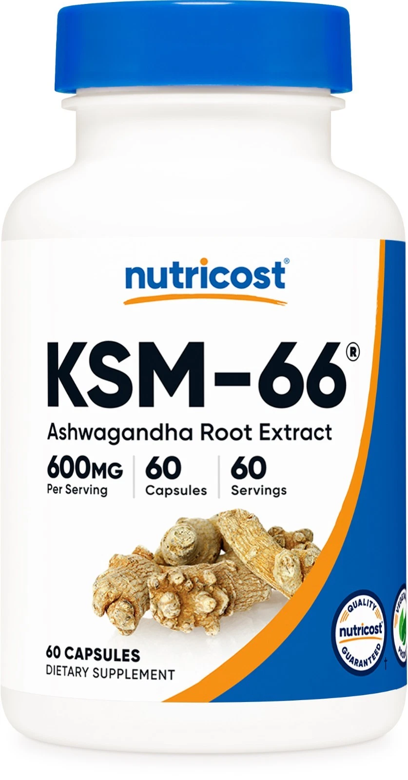 Nutricost KSM-66 Ashwagandha Root Extract 600mg, 60