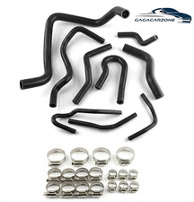 Black Silicone Coolant Hose Kit Fits Honda Civic Egek D15d16 1992-2000