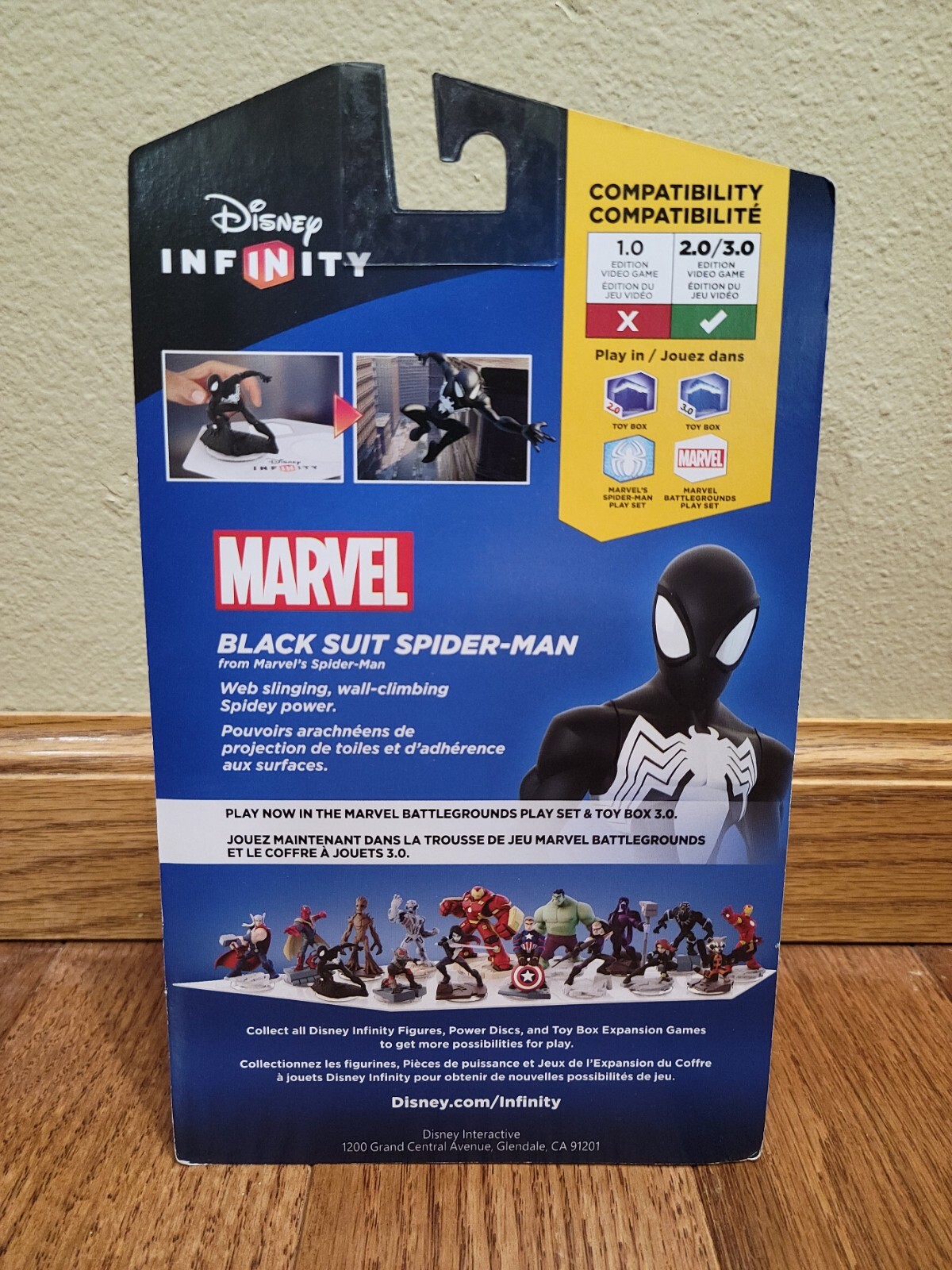 Brand New Sealed Disney Infinity 3.0 Edition Marvel Black Suit