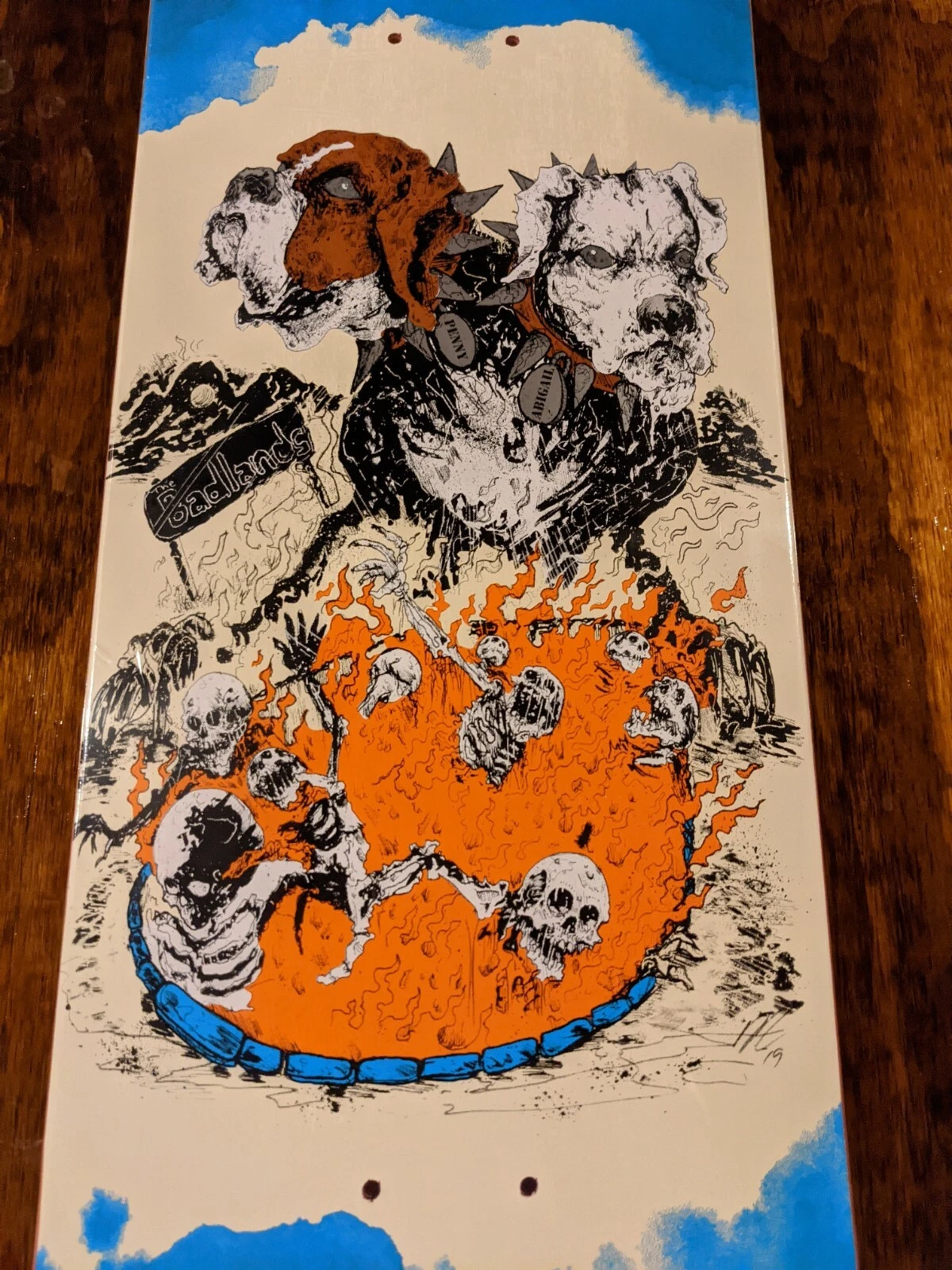 Blood Wizard Badlands Tristan Rennie Deck - Thumbnail 3