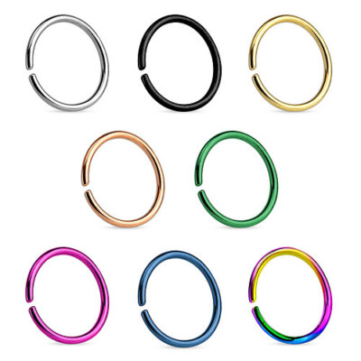 Nasenpiercing Septum Ring Lippen Helx Tragus Ohr Intim Fake Piercing Nasenring