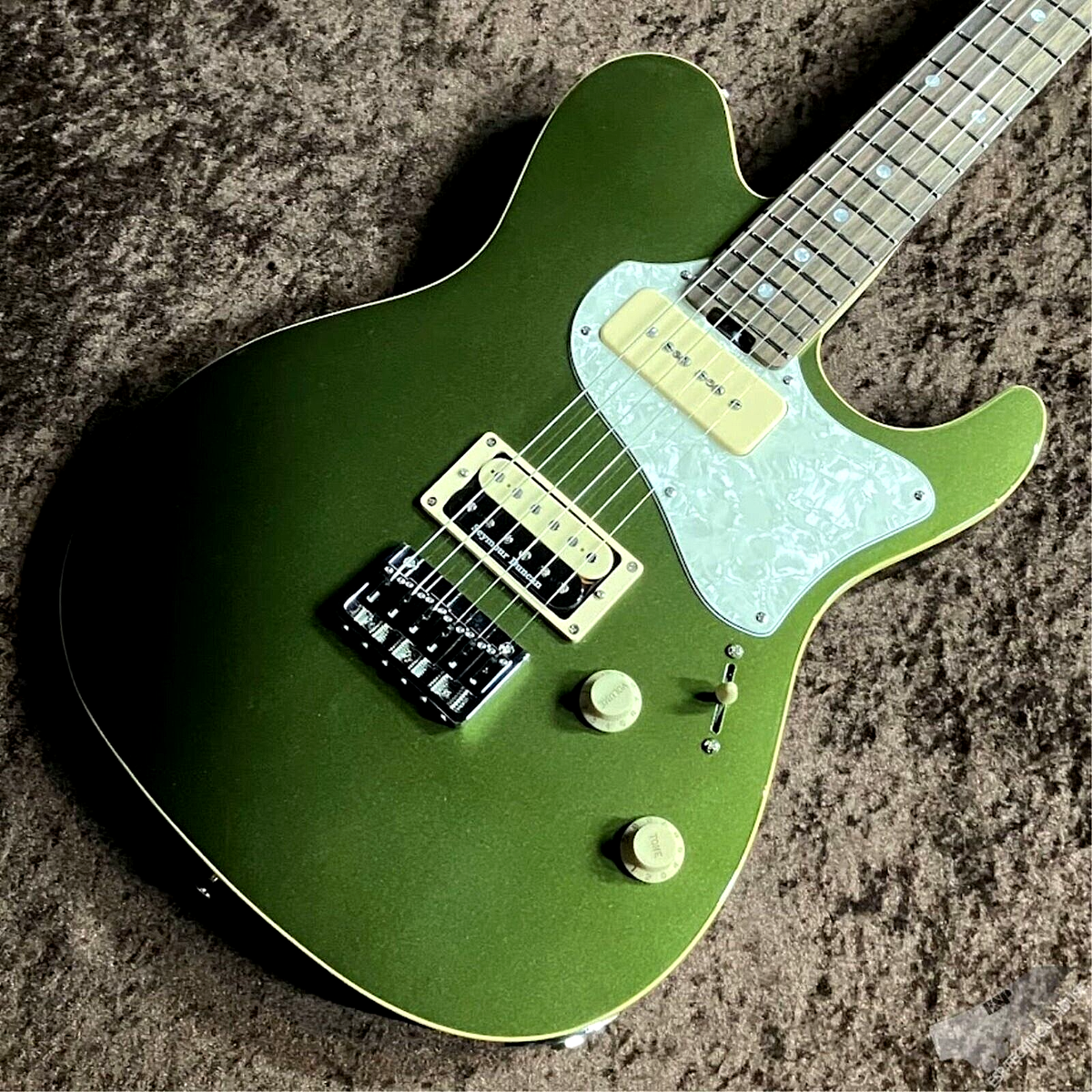 New Edwards E-THROBBER (LEAF GREEN METALLIC) Electric Guitar Brand 