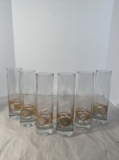 Set 6 Bicchieri Mojito Soffiati a Mano Ponderati 8" Alto Spessore e Pesante Unici