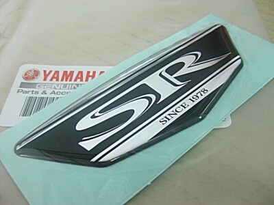【jn-70】YAMAHA 純正部品 エンブレム 2個セット 3D SR400 Fit YAMAHA SR400 SR500 LOGO EMBLEM 3D 