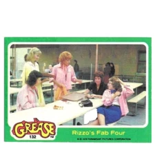 1978 Olivia Newton John Grease Movie trading card #132 Rizzo's Fab Four /  bx96