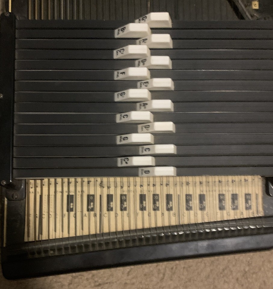Oscar Schmidt Black Autoharp eBay