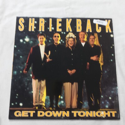 Shriekback  Get Down Tonight Single Promo  LP Vinyl Record Album