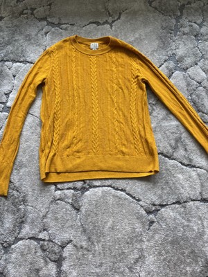target mustard sweater