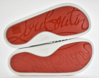 Christian Louboutin Pool Fun Flat Spike Bianco White Platform Slide Sandal 43 10 $_57.PNG?set_id=880000500F main image 4