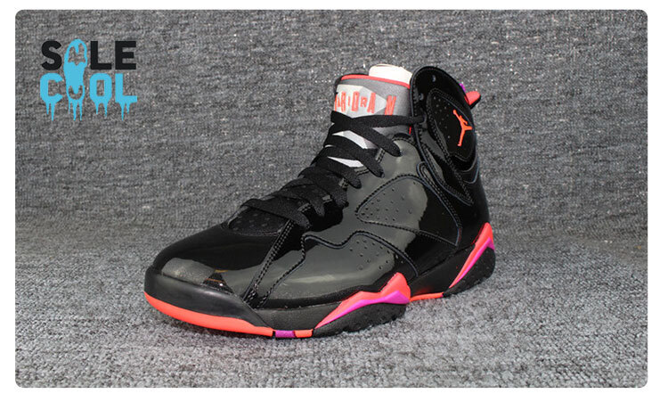 Size 5 - Air Jordan 7 Retro Black Gloss W for sale online | eBay