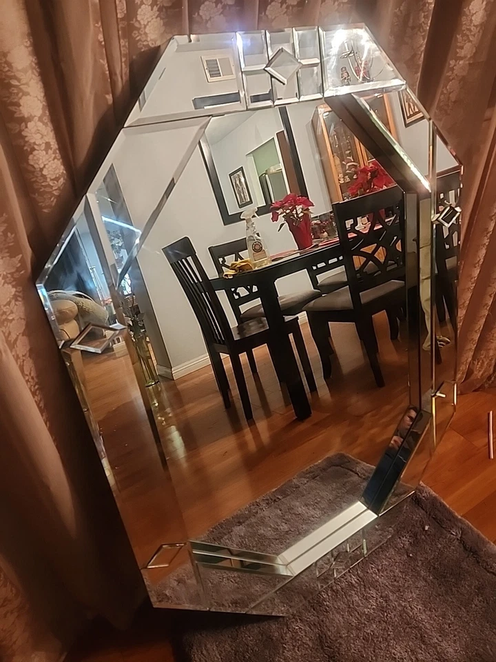 Espejo vintage Carvers Guild diseñado por Carol Canner Foto 3 de 4