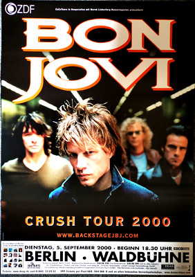 BON JOVI 2000 BERLIN - orig. Concert Poster - Konzert Plakat - DIN A1 xx - YY