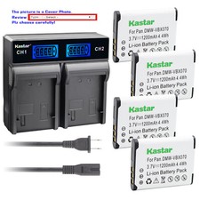 Kastar Battery LCD Rapid Charger for Pentax D-LI88 Optio H90 Optio P70 Optio P80