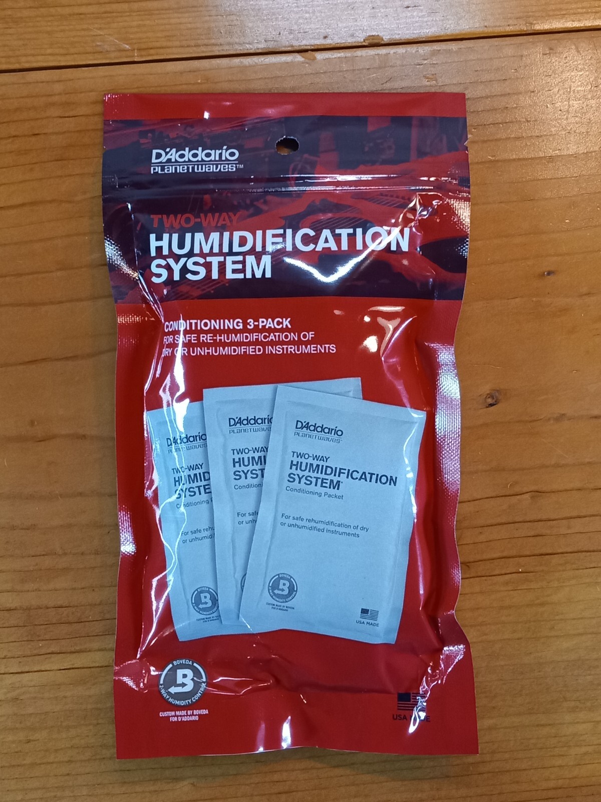 Planet Waves PW-HPCP-03 Two-Way Humidification System Conditioning Packets-3PK🎸