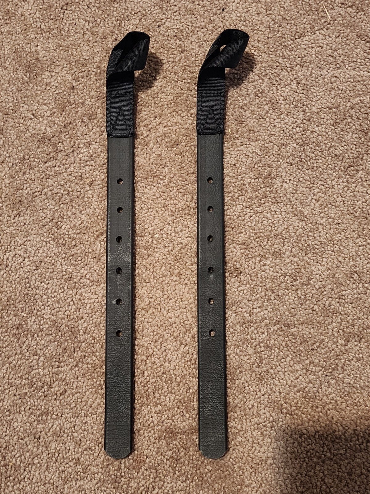 Wintec Replacement Quick Change Girth Billet Straps, Pair, Black, SZ 13