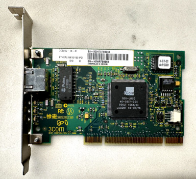 3COM ETHERLINK 10/100Mbps 3C905C-TX-M (4090N) NETWORK CARD