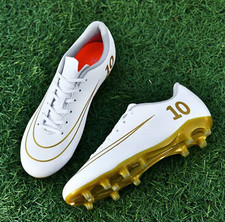 Zapatos Deportivos de Futbol Soccer de Hombre Ni os Tenis Soccer Blancos C sped