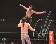 Rocky Romero Signed 11x14 Photo BAS COA New Japan Pro Wrestling NJPW Autograph 4