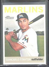 2013 Topps Heritage Color Variation #463 Giancarlo Stanton 