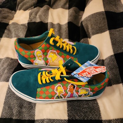 Size 10 VANS The Simpsons x Old Skool Moe's Tavern