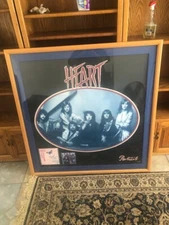Heart Album Portrait Promo Poster 1979 ORIGINAL VINTAGE , FRAMED 48X51" MINTY
