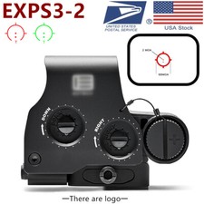 EXPS3-2 Tactical Holographic 558 Sight Red Green Dot Airsoft Hunting Scope Black