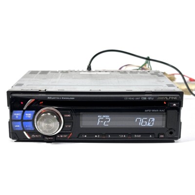 ALPINE CDE-121J 1DIN CD Player Car Stereo System USB AUX | eBay