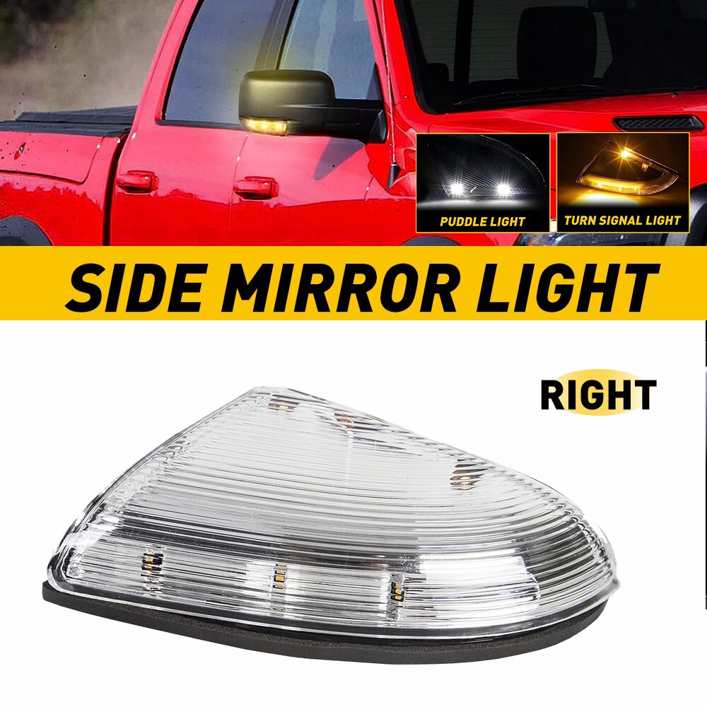 09-14 Dodge Ram 1500/2500 Passenger Mirror Turn Signal & Puddle Light NA2