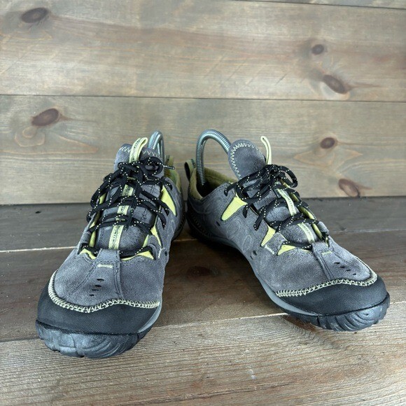 guanto merrell contour donna taglia 7 scarpe grigie sportive scalze escursionismo sneakers