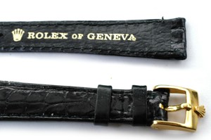 rolex de couro