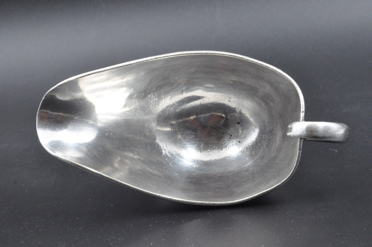 Christofle - Saucière - Saucière avec cuillère - Plaqué(e) argent