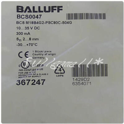 1PCS New BALLUFF Sensor BCS0047 BCS M18B4G2-PSC80C-S04G BCSM18B4G2-PSC80C-S04G