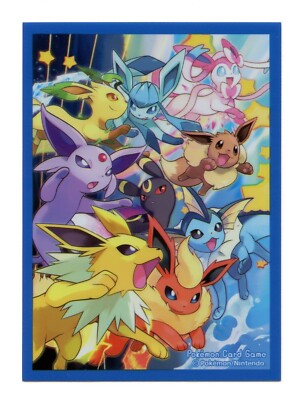Eevee Dash! (Blue) Individual Card Sleeve Pokemon Center Japan Original