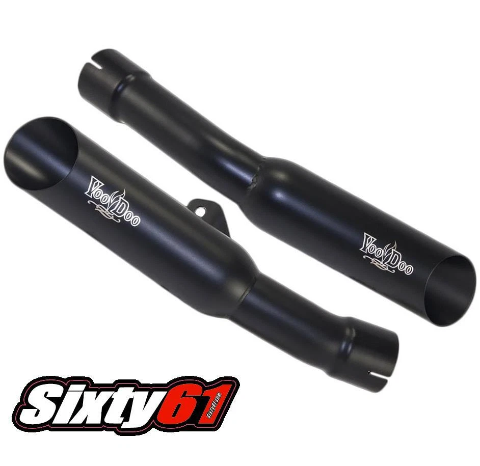 Kawasaki ZX14R Exhaust System Voodoo Mini Meg Dual Exhaust System