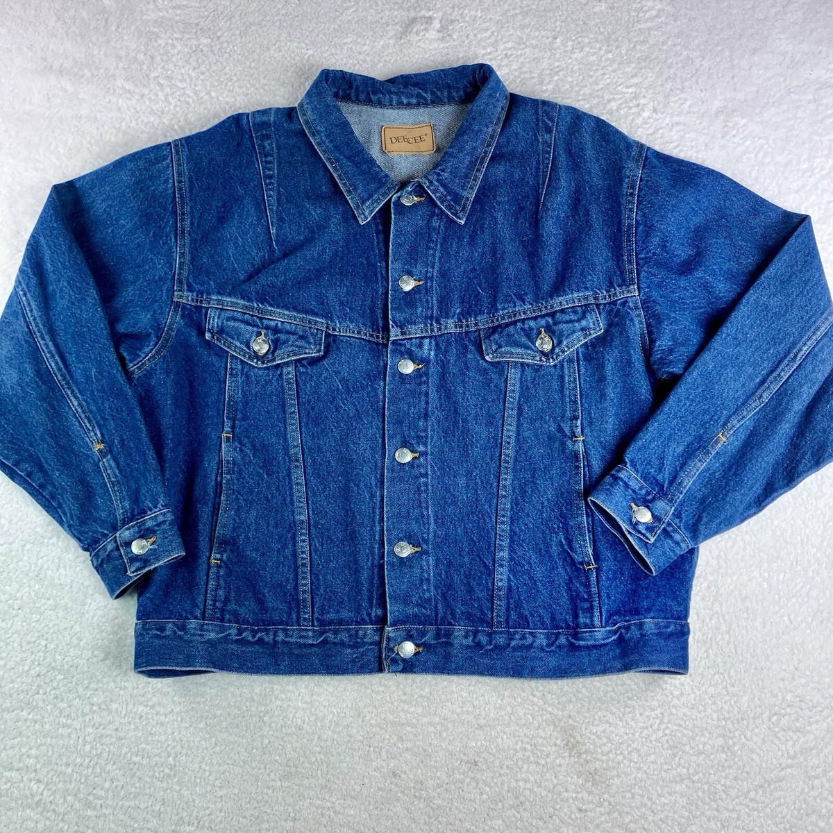 Vtg Dee Cee Rappers Denim Blue Jean Trucker Farm Cowboy Chore